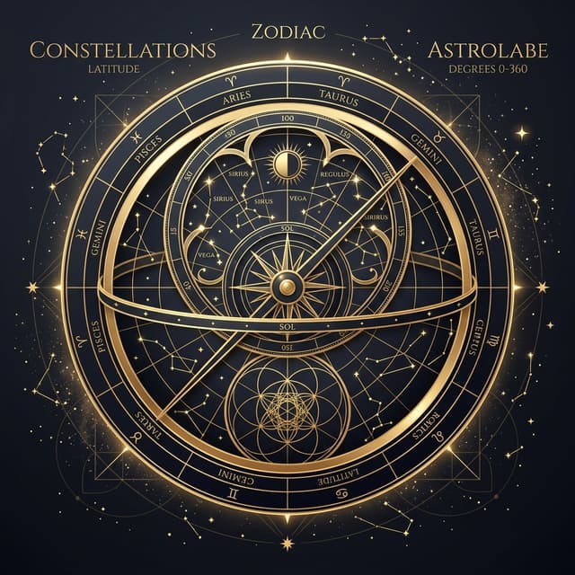 About Us celestial illustration